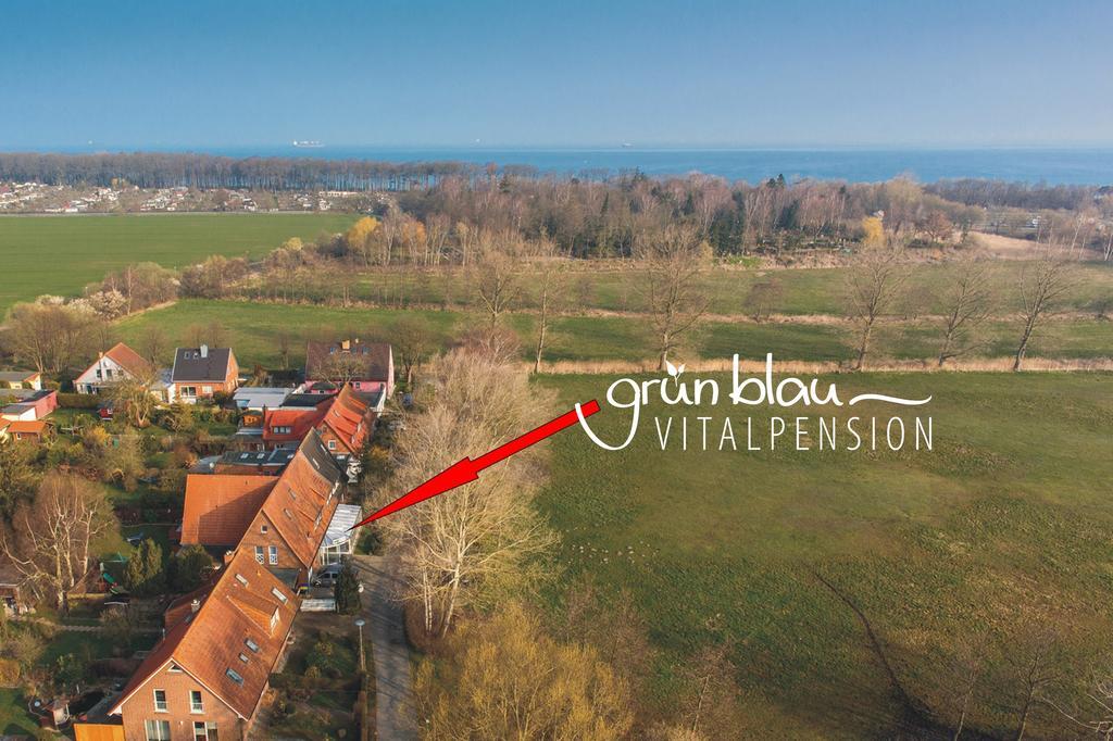 Gruenblau Relax Pension & Apartments Rostock Exterior foto